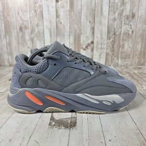 Adidas Yeezy Boost 700 Inertia Grey Orange EG7597 Mens Size 8